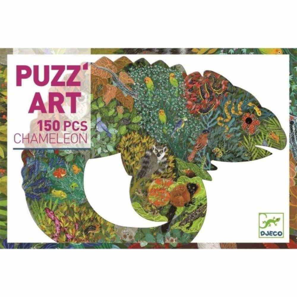 Puzzle Art Camaleon 150 pcs- Djeco 37655