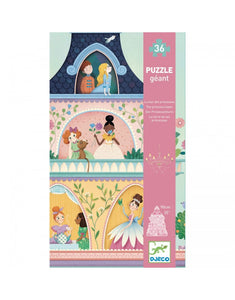 Puzzle Gigante La Torre de las Princesas 36 Piezas DJ07130 - Djeco 37130