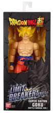 Cargar imagen en el visor de la galería, Figura articulada de Goku Super Saiyan (Battle Damage Version). Mide 30 cm.