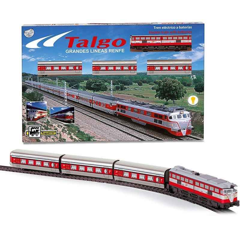 Tren Talgo Eléctrico con Luz Pequetren 508 – jugueteriatrevol